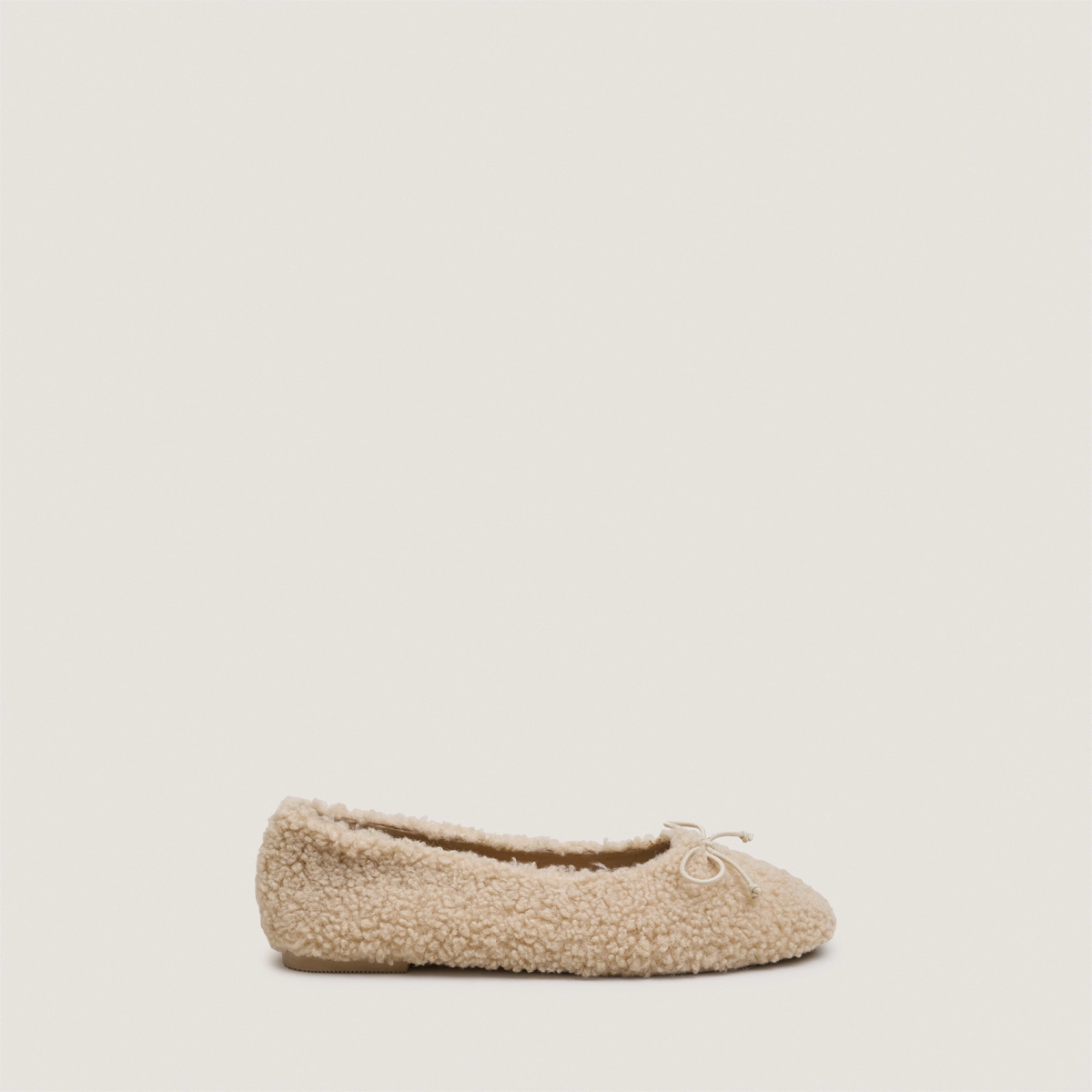 Chaussons en fluffy beige | JANUARY | Jonak