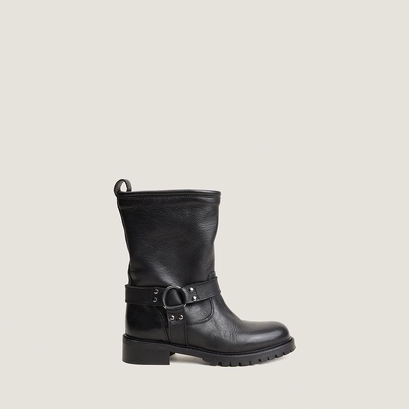 Bottes à bouts ronds noir