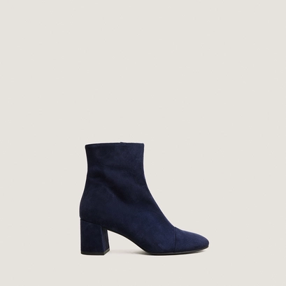 Bottines à talons marine