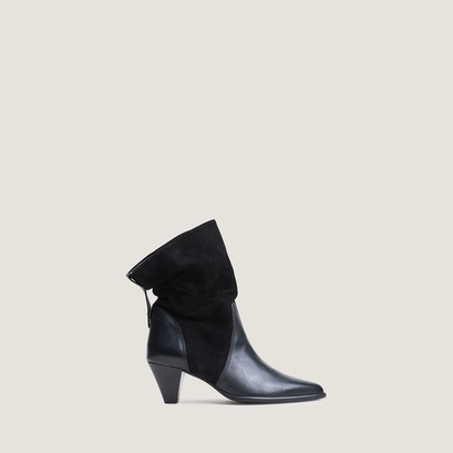 Bottines à bouts pointus noir