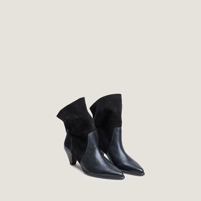 Bottines à bouts pointus noir
