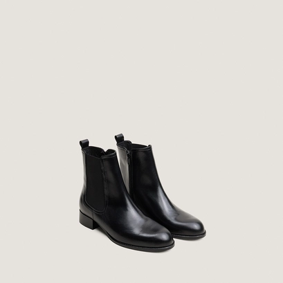 Boots à élastiques noir