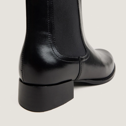 Boots à élastiques noir