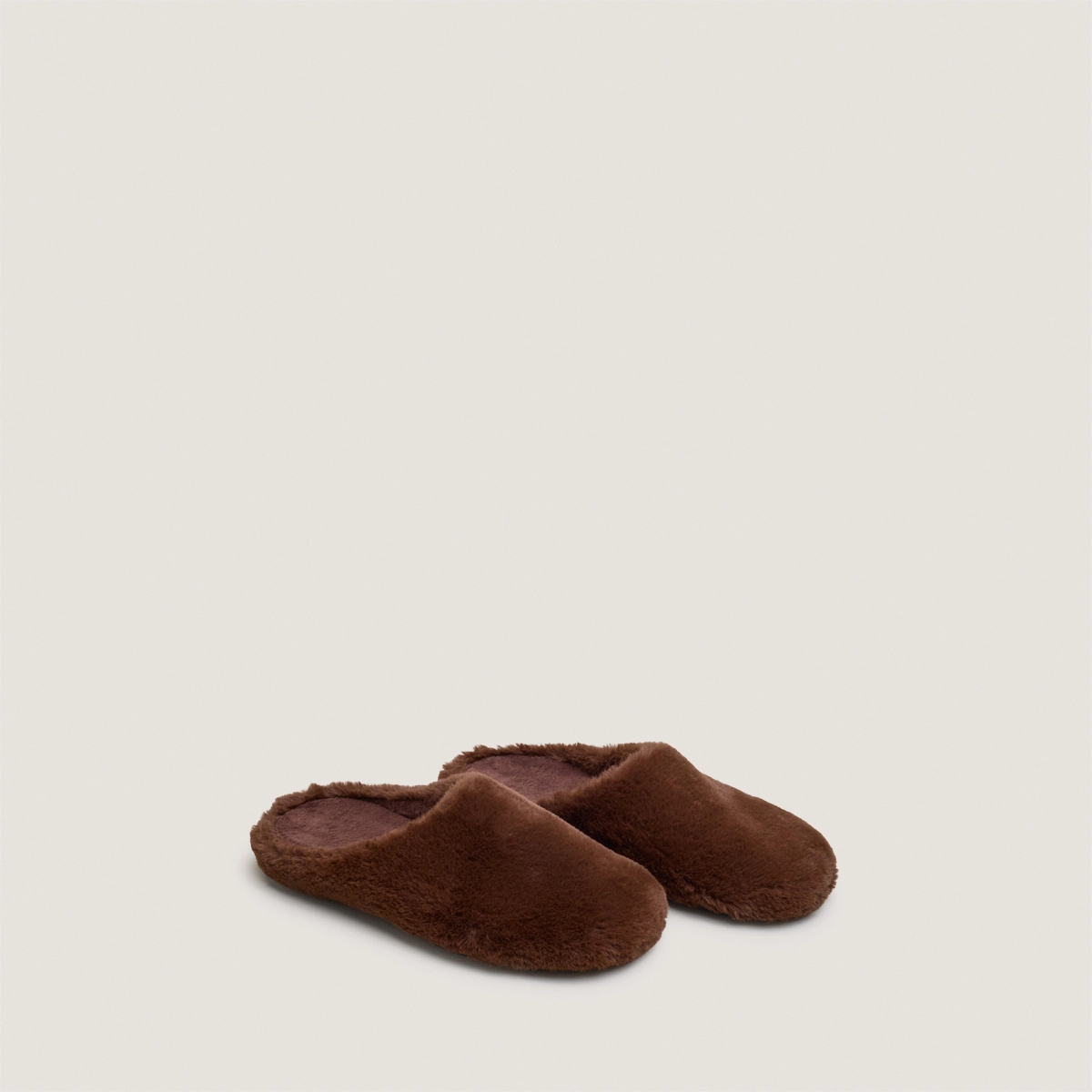 Chaussons en fluffy marron | JUDE | Jonak