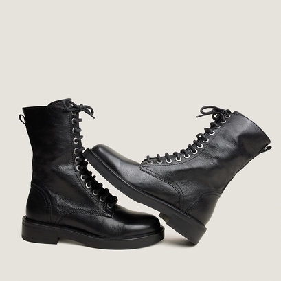 Boots à talons noir