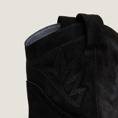 Bottines à bouts pointus noir