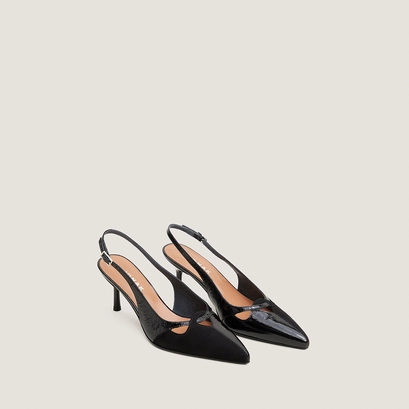 Escarpins à talon noir