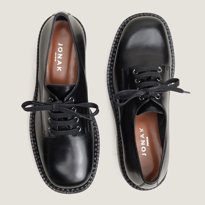 Derbies à lacets noir