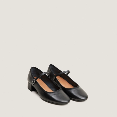 Babies à talon noir