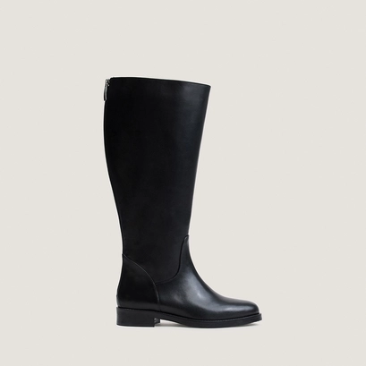 Bottes à talon noir