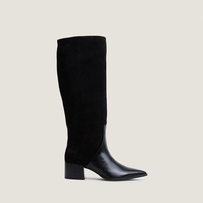 Bottes à bouts pointus noir