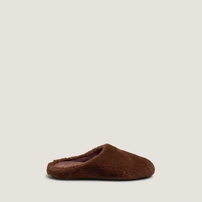 Chaussons en fluffy marron | JUDE | Jonak