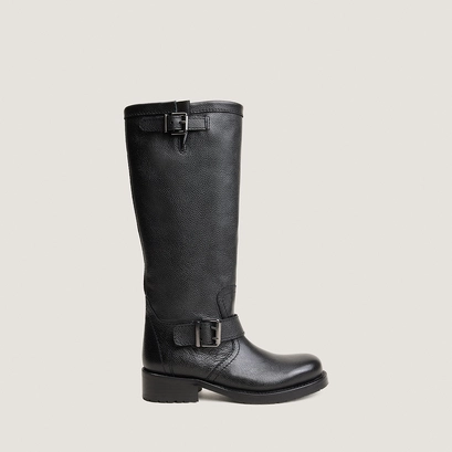 Bottes à bouts ronds noir