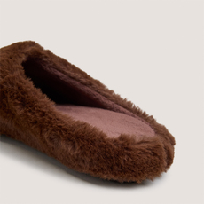 Chaussons marron