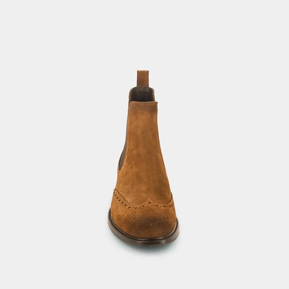 Boots plates en croute camel | TRIM | Jonak