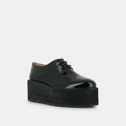 Derbies à plateforme noir