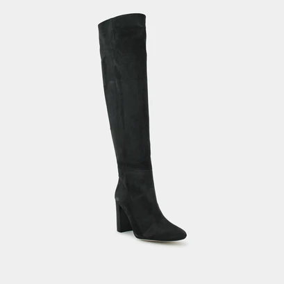 Bottes HARLEY en velours anthracite anthracite
