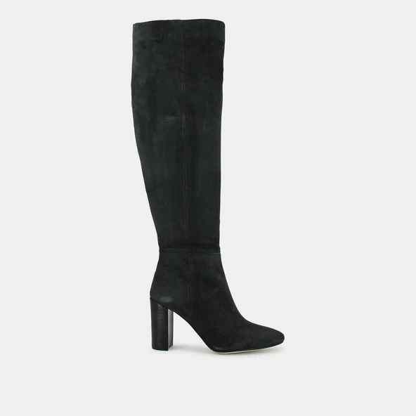 Bottes HARLEY en velours anthracite Sabina Socol & Jonak | HARLEY | Jonak