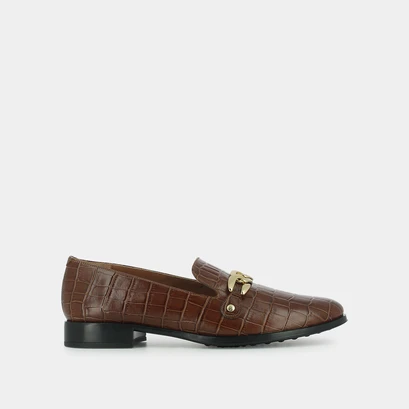 Mocassins en croco cognac | ARTEMAS | Jonak
