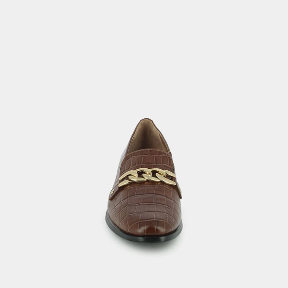 Mocassins en croco cognac | ARTEMAS | Jonak