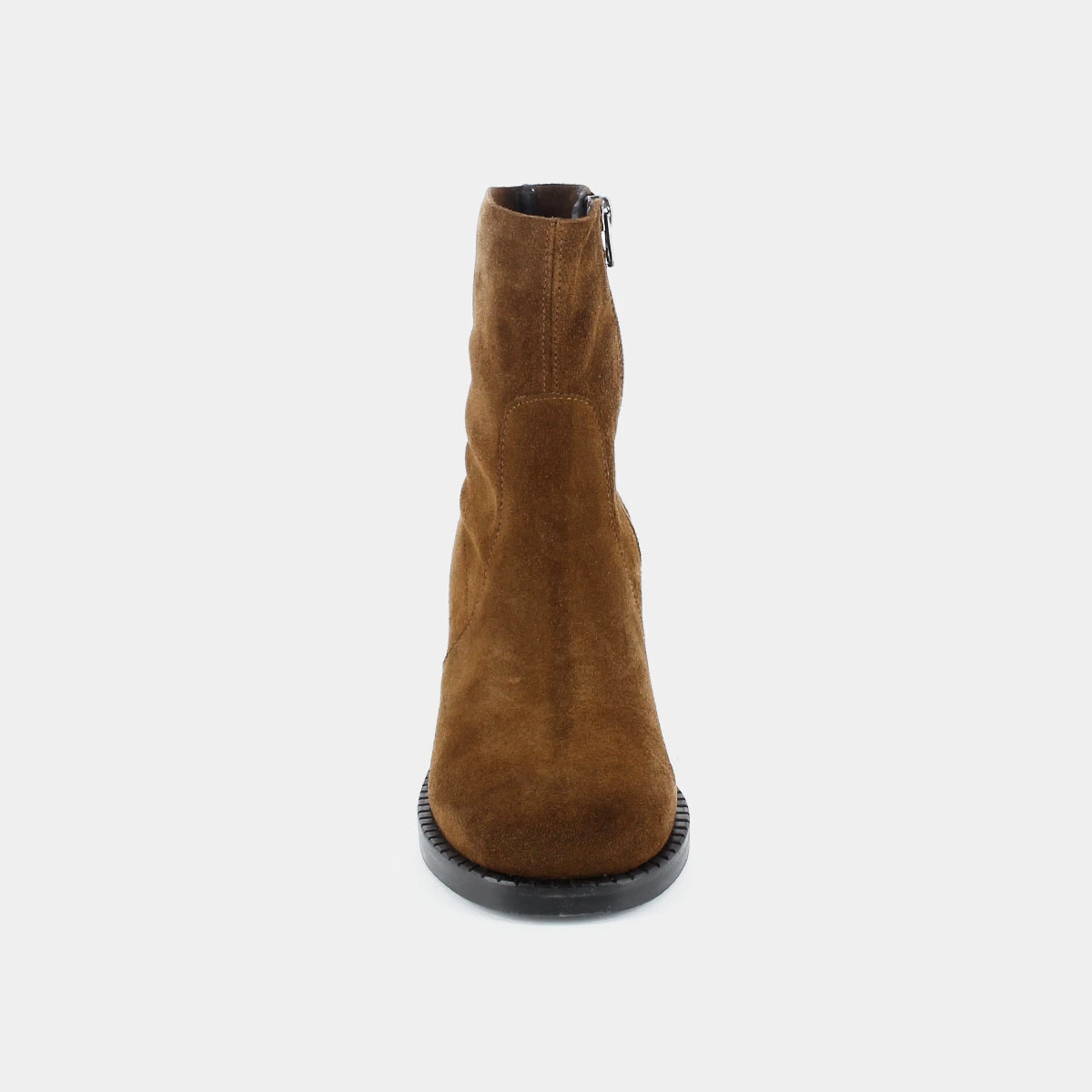 Bottines &agrave; talon en croute cognac | BORABORA | Jonak