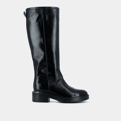 Bottes plates noir