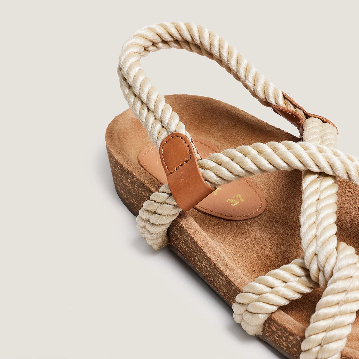 Sandales en corde beige | WILLOW | Jonak