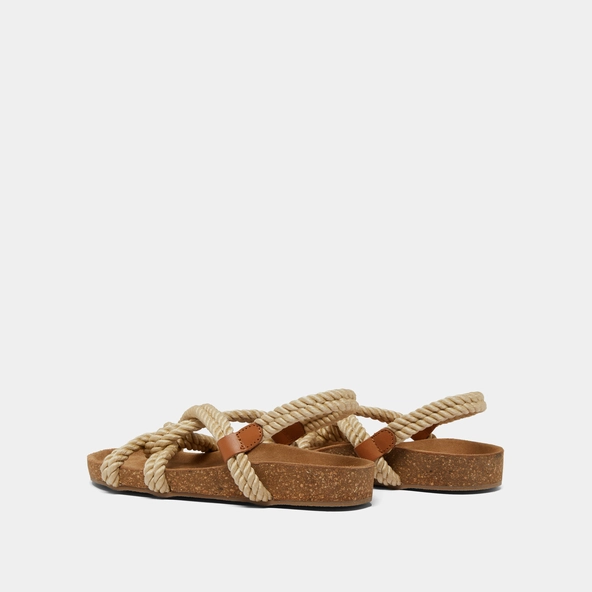 Sandales en corde beige | WILLOW | Jonak