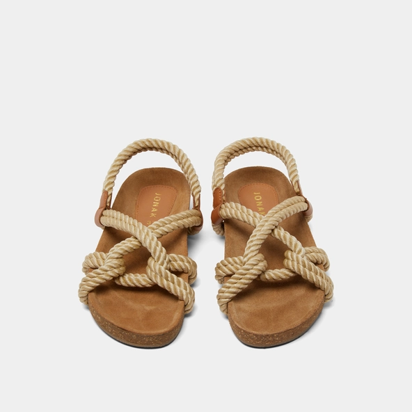 Sandales en corde beige | WILLOW | Jonak