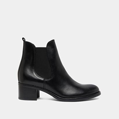 Bottines à talons noir