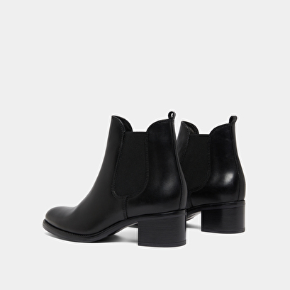 Bottines à talons noir