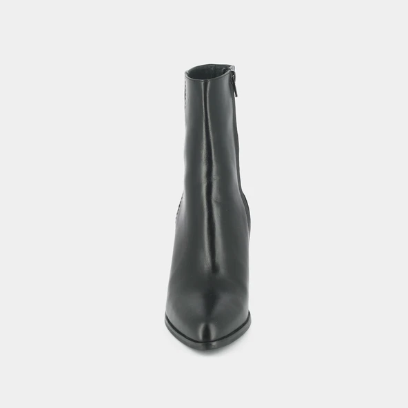 Bottines à talons en cuir noir | DOLOR | Jonak