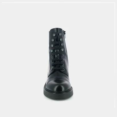 Bottines à lacets noir