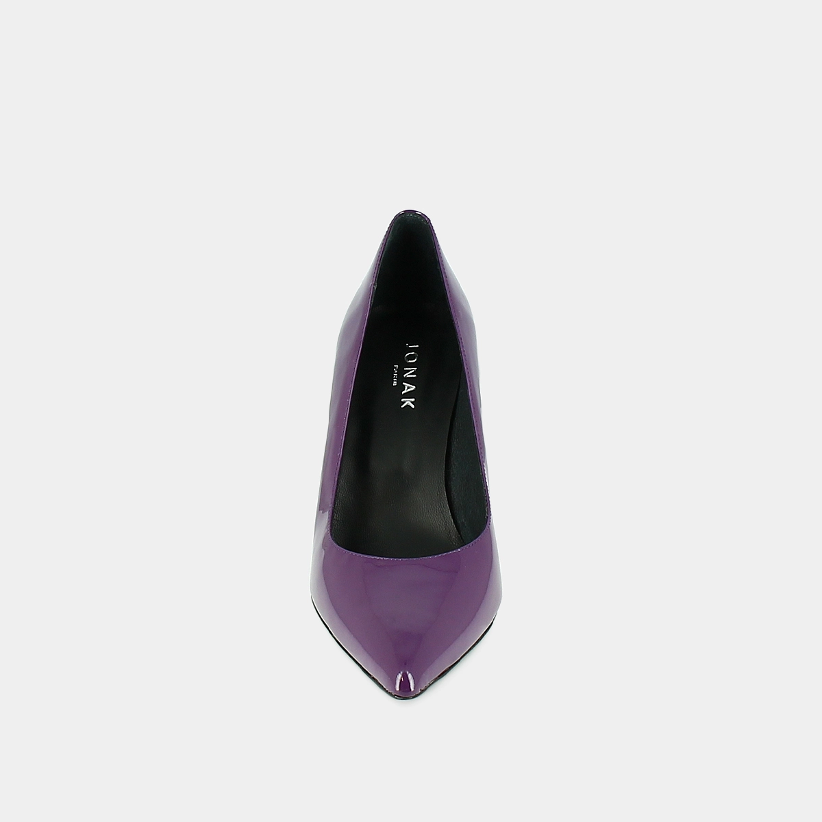 Escarpins à bouts pointus en cuir verni violet | DINERO | Jonak
