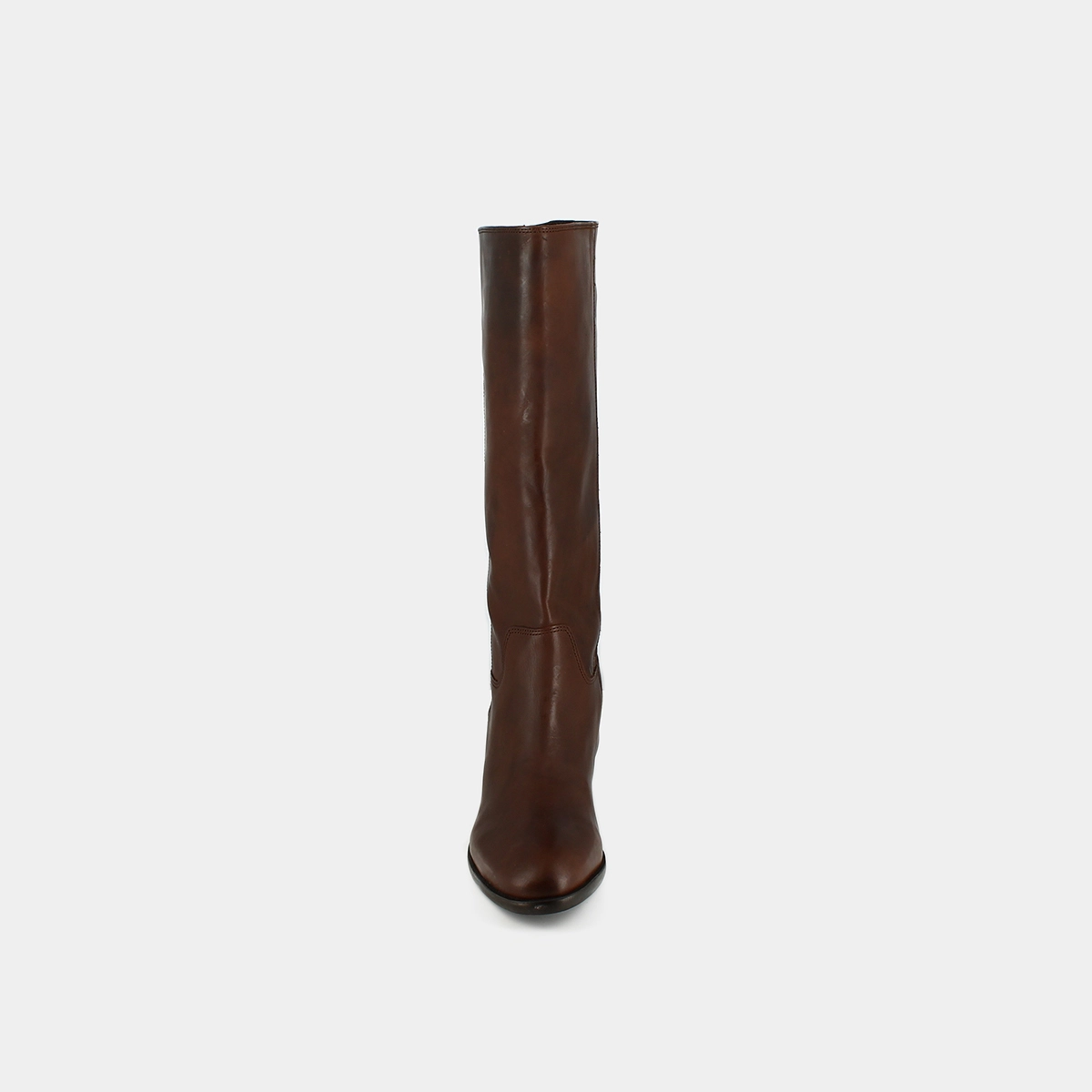 Bottes plates en cuir marron | 1137 | Jonak