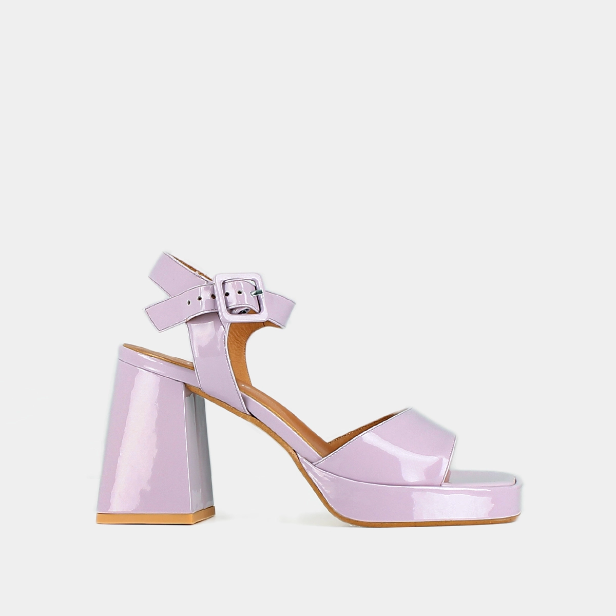 Sandales M&S (Marks And Spencer) - Talon Aiguille Haut - Pointure 7.5 - Lilas - Brides Cheville - NEUVE En Boîte