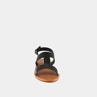 Sandales en cuir noir | WILLONA | Jonak
