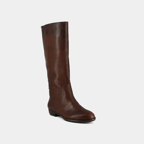 Bottes plates en cuir marron | 1137 | Jonak