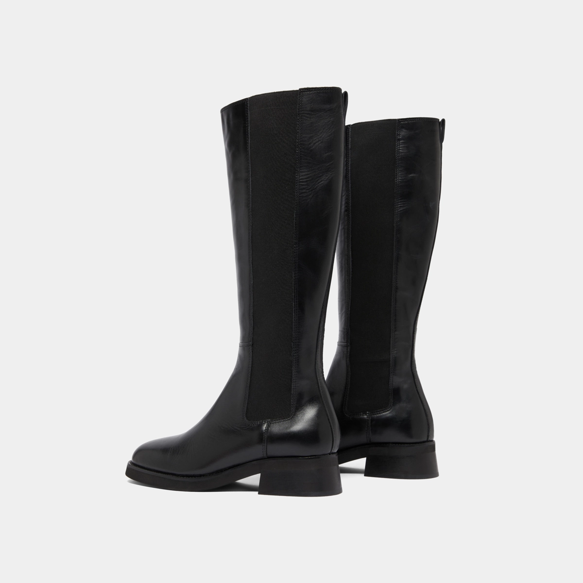 Bottes hautes en cuir noir | PEGGIE | Jonak