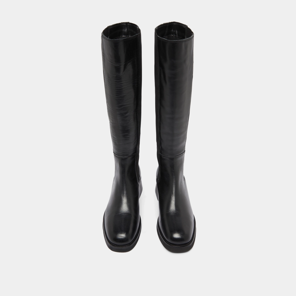Bottes hautes en cuir noir | PEGGIE | Jonak