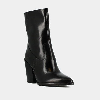 Bottines à talons et bouts pointus noir