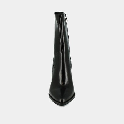 Bottines à talons et bouts pointus noir