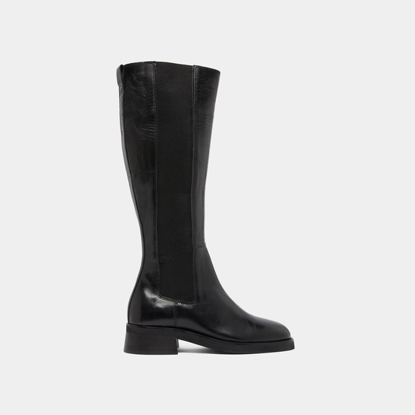 Bottes hautes en cuir noir | PEGGIE | Jonak