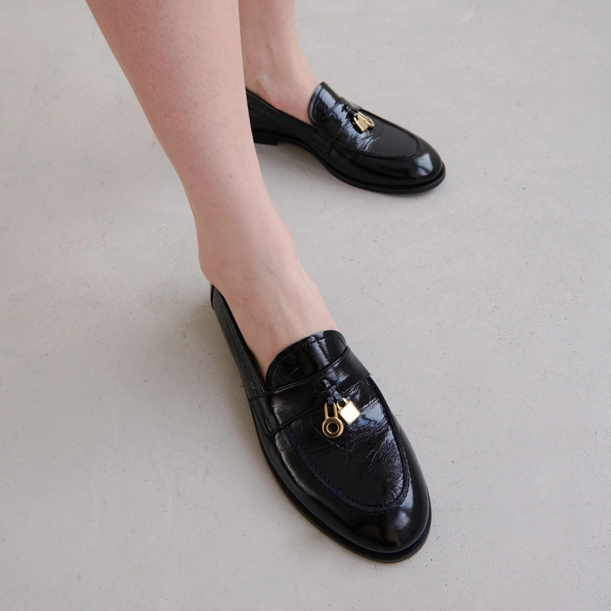 Jonak Mocassins Chunky Détails Dorés