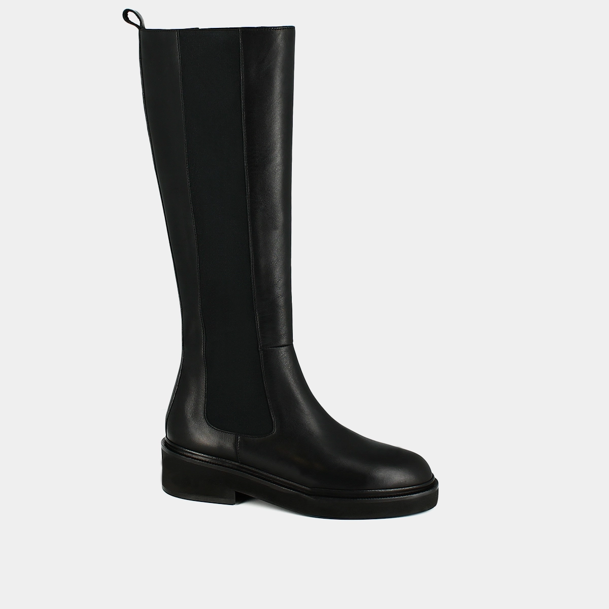 Bottes à élastiques en cuir noir | DOLMEN | Jonak