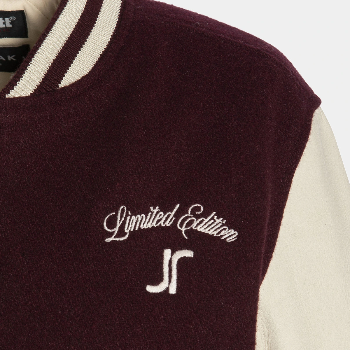 The Jonak Varsity - Jonak x Schott en laine bordeaux | THE | Jonak