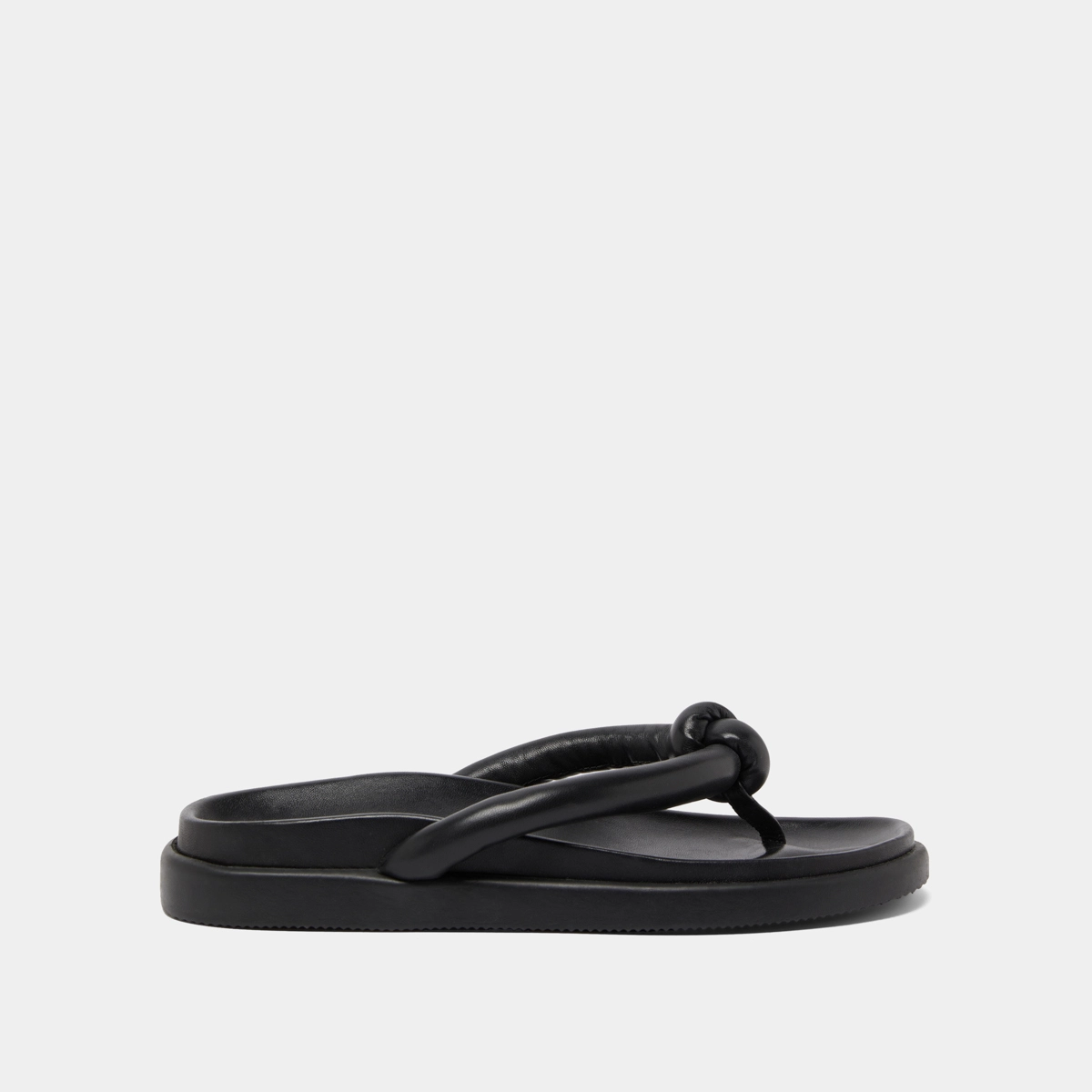 Mules &agrave; brides en cuir noir | WOODLAND | Jonak