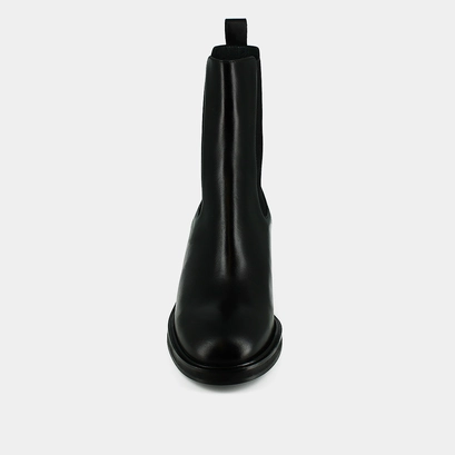 Boots &agrave; &eacute;lastiques en cuir noir | DEMOISELLE | Jonak