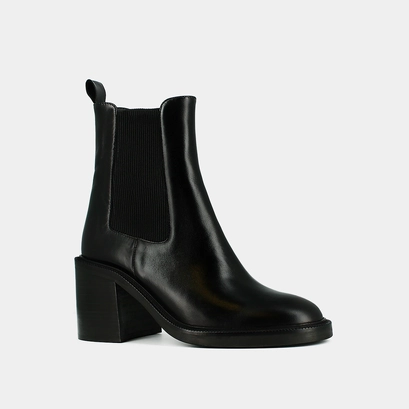 Bottines à talons noir