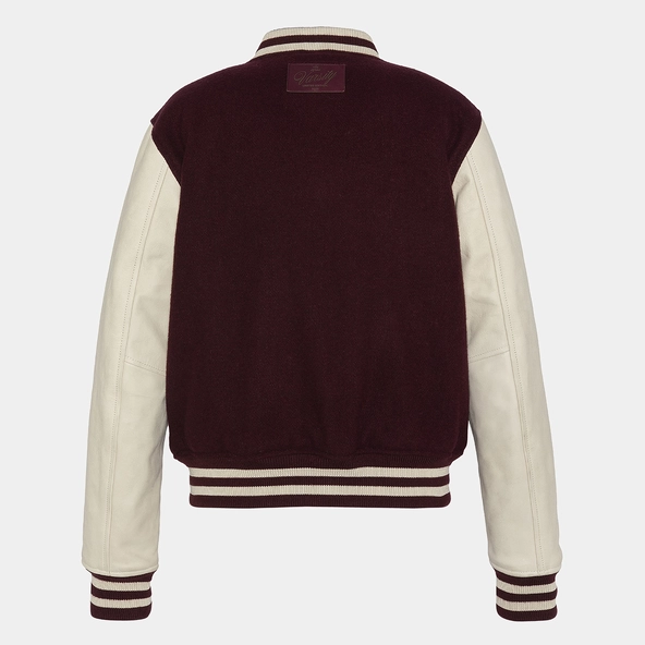 The Jonak Varsity - Jonak x Schott en laine bordeaux | THE | Jonak